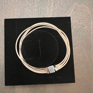 Pandora Reflexions Multi-Strand Rose Gold Women's Bracelet Sz. 7 inches